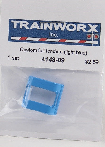 Trainworx N 4148-09 Custom Full Fenders (Light Blue)