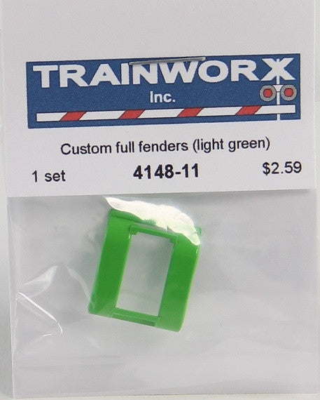 Trainworx N 4148-11 Custom Full Fenders (Light Green)