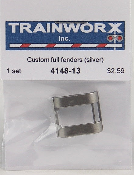 Trainworx N 4148-13 Custom Full Fenders (Silver)