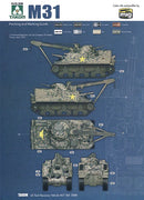 Takom 2088 US M31 Tank Recovery Vehicle Kit
