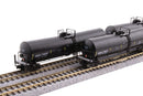 PREORDER Kato N Greenbrier Tank Car CBTX Set B