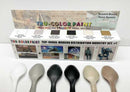 Tru-Color Paint 10900 Modern Distribution Industry Paint Set, 6 Flat Colors for Brush Painting