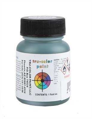 Tru-Color Paint 387 Railroad Color Acrylic Paints, GO Transit Dark Green (1oz)