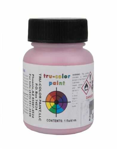 Tru-Color Paint 393 Railroad Color Acrylic Paints, ONE Container Pink (1oz)