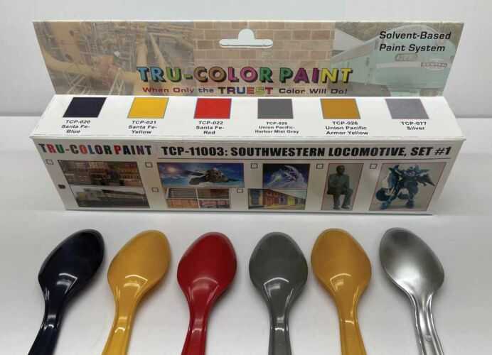 Tru-Color Paint 11003 Southwestern Locomotive Paint Set