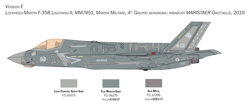 Italeri 2810 - SCALE 1 : 48 F-35 B Lightning II