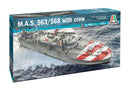 Italeri 5626 M.A.S. 563/568 with crew 1:35