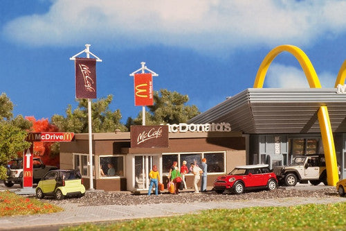 Vollmer HO 43636 McDonald's McCafe Coffee House Kit