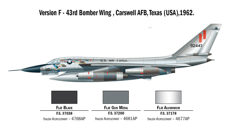 Italeri 1142 - SCALE 1 : 72 B - 58 HUSTLER