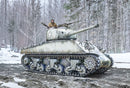 Italeri 96440 Sherman M4A3 Wet w/fig 1:35