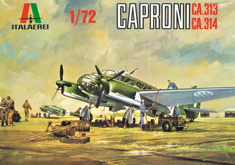 Italeri 0106 - SCALE 1 : 72 Caproni Ca. 313/314 Vintage Special Anniversary Edition