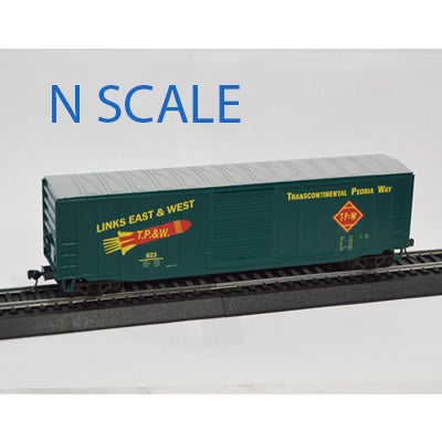 Value Trains USA N N10102 Boxcar, Toledo Peoria & Western Rocket