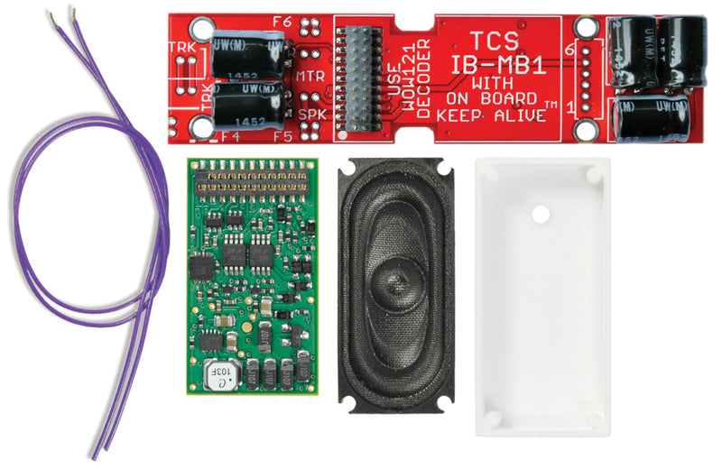 Train Control Systems HO 1785 WDK-BAC-4 WOWKit