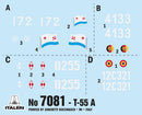 Italeri 7081 T-55 A 1:72