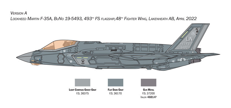 Italeri 1464 - SCALE 1 : 72 F-35A LIGHTNING II CTOL version (Beast Mode)