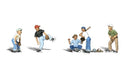 Woodland Scenics HO A1869 Baseball Players I