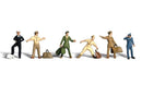 Woodland Scenics HO A1892 Uniformed Travelers