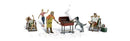 Woodland Scenics HO A1929 Backyard Barbeque