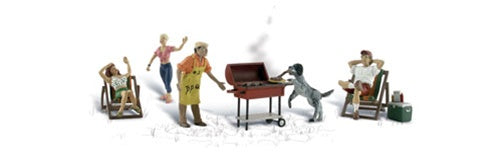 Woodland Scenics HO A1929 Backyard Barbeque