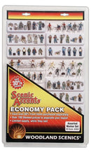 Woodland Scenics HO A2052 Assorted Worker Set Economy Pack