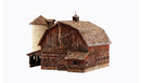 Woodland Scenics HO BR5038 Built and Ready Old Weathered Barn
