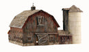 Woodland Scenics HO BR5038 Built and Ready Old Weathered Barn