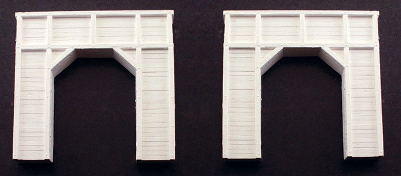 Woodland Scenics N C1154 Timber Single Track Tunnel Portal (2)