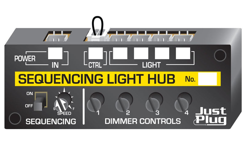 Woodland Scenics JP5680 Just Plug Lighting System, Sequencing Light Hub