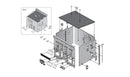 Woodland Scenics O PF5890 Lubener's General Store, Pre-Fab Building Kit