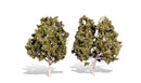 Woodland Scenics TR3536 Waters Edge Trees, 5" to 6" (2)