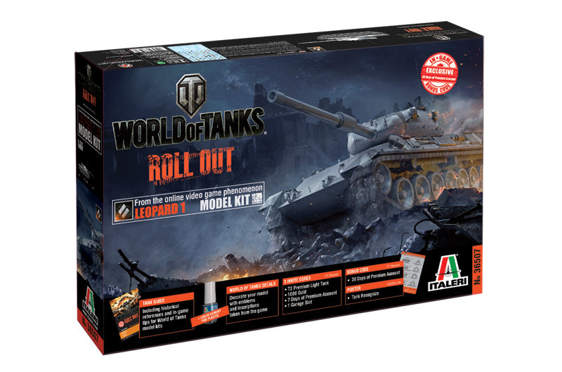 Italeri 37507 - SCALE 1 : 35 World of Tanks - Leopard 1