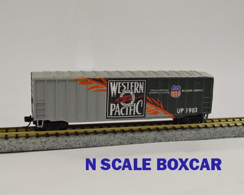 Value Trains USA N N10006 Boxcar, Western Pacific