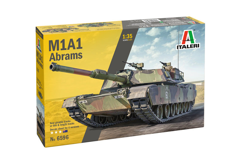 Italeri 6596 - SCALE 1 : 35 M1A1 Abrams