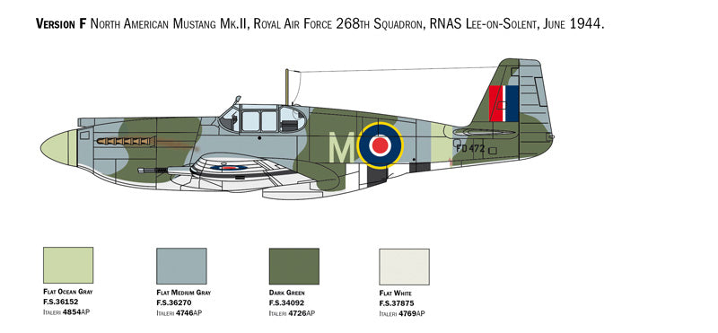 Italeri 1423 - SCALE 1 : 72 P-51A Mustang