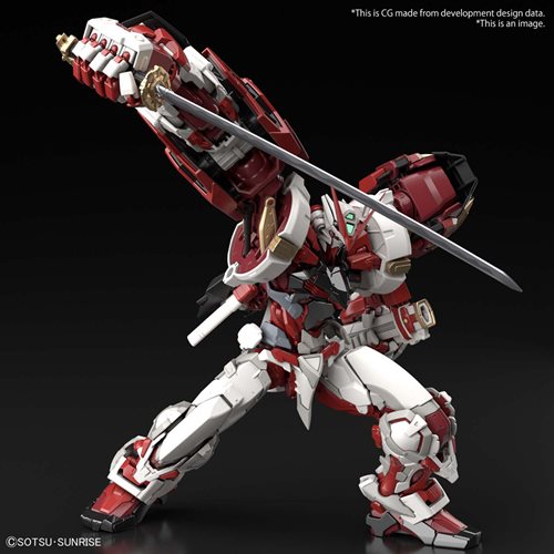 Bandai 2566022 Gundam Astray Red Frame Powered Red Frame Hi-Resolution 1:100 Scale Model Kit