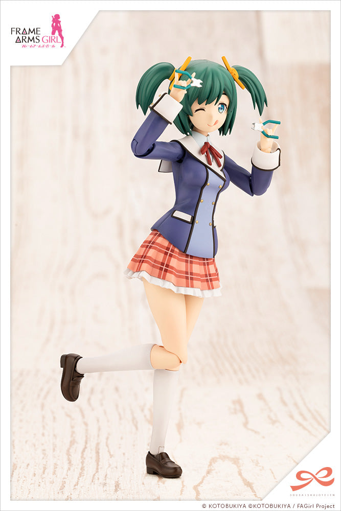 KOTOBUKIYA JK023 Bukiko Kotobuki 【WAKABA GIRLS’ HIGH SCHOOL WINTER CLOTHES】 1:10