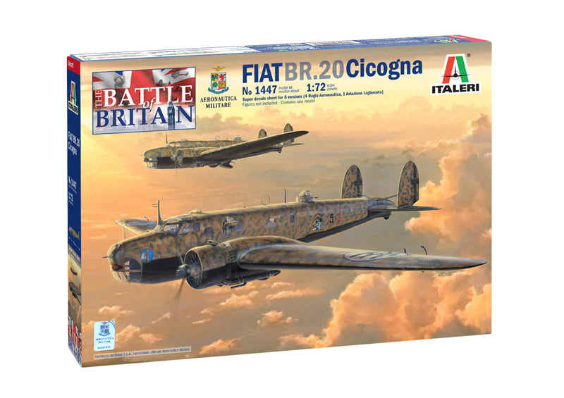 Italeri 1447 - SCALE 1 : 72 FIAT BR.20 Cicogna