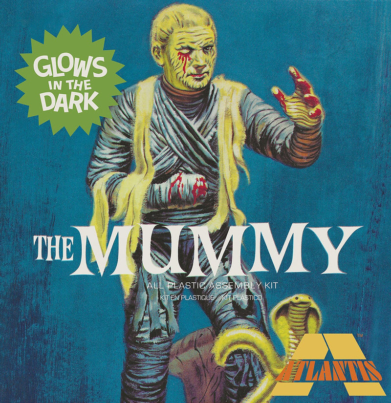 Atlantis Models 452 Lon Chaney Jr. Mummy w/glow parts 1:8