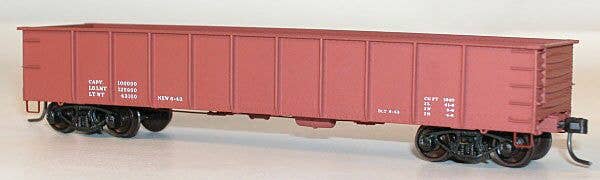 Accurail HO 3799 AAR 41' Steel Gondola Kit