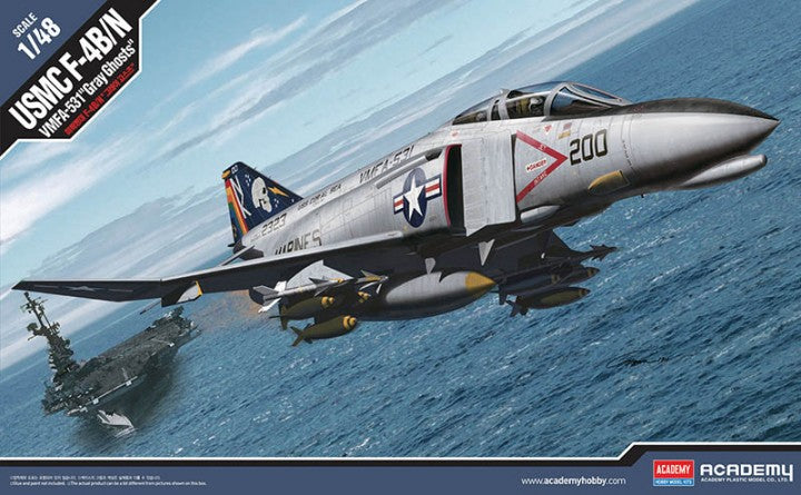 Academy Models 12315 F-4B/N Usmc Gray Ghost 1:48