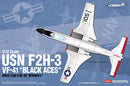 Academy Models 12548 F-2H-3 Vf-41 Usn Black Aces 1:72