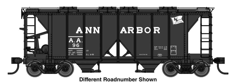 PREORDER Walthers Mainline HO 910-49704 ACF 1958 Cu Ft Covered Hopper, Ann Arbor