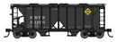 Walthers Mainline HO 910-49714 ACF 1958 Cu Ft Covered Hopper, Erie