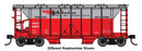 Walthers Mainline HO 910-49718 ACF 1958 Cu Ft Covered Hopper, Halliburton HWCX