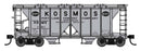 Walthers Mainline HO 910-49720 ACF 1958 Cu Ft Covered Hopper, Kosmos Cement KSMX