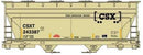 PREORDER Accurail HO 81791 2-Bay ACF Covered Hopper, CSX How Tomorrow Moves
