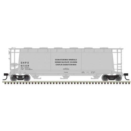 Atlas HO 20007182 ACF 3-Bay Cylindrical Hopper, Saskatchewan Minerals