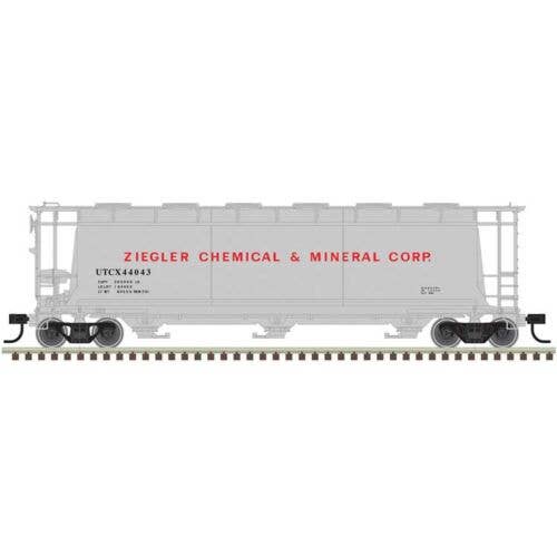Atlas HO 20007187 ACF 3-Bay Cylindrical Hopper, Ziegler Chemical