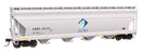 Walthers Mainline HO 49207 ACF 5250 4-Bay Centerflow Covered Hopper, Archer-Daniels-Midland