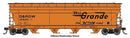 Walthers Mainline HO 49209 ACF 5250 4-Bay Centerflow Covered Hopper, Denver & Rio Grande Western